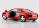 Kids 1:36 Scale Blue / Silver / Red / Black Diecast Audi R8 Toy