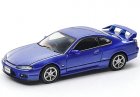 1:64 Scale White / Blue / Pink Diecast Nissan Silvia S15 Model