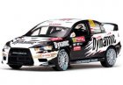 1:43 Scale Black WRC Diecast Mitsubishi Lancer Evolution X Model