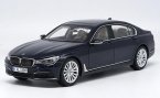 1:18 White /Black/ Deep Blue Diecast BMW 7 Series 750Li Model