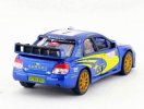 Kids Blue 1:36 Scale 2007 WRC Diecast Subaru Impreza Toy