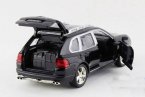 1:32 Black / White / Red / Cyan Diecast Porsche Cayenne Turbo S