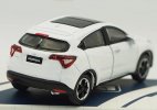 1:64 Scale Era Car White / Red / Gray Diecast Honda Vezel Model