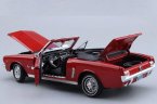 Red / Black 1:18 MotorMax Diecast 1964 1/2 Ford Mustang Model