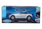 Black / Red / Silver 1:24 Welly Diecast Mercedes-Benz SLK 350