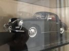 1:24 Black IXO Diecast 1962 Porsche 356 Cabriolet Model