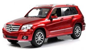 Kids 1:14 Scale Black / White / Red R/C Mercedes-Benz GLK350 Toy