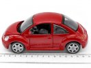 Red / Yellow 1:25 Scale Maisto Diecast VW New Beetle Model