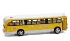 Pull-back Function Kids Red / Yellow / Blue School Bus Toy