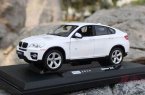 White / Red 1:24 Scale RASTAR Diecast BMW X6 Model