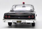 1:18 Scale Black Police Diecast 1962 Chevrolet Bel Air Model