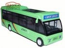 Kid Blue / Green / White Pull-back Function Airport City Bus Toy