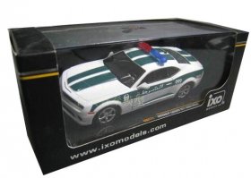 1:43 IXO Diecast 2011 Chevrolet Camaro Dubai Police Car Model