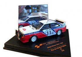 White 1:43 Scale Vitesse Diecast 1982 Audi Quattro Model