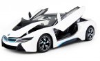 Black / Red / Blue / White 1:24 Rastar Diecast BMW I8 Model