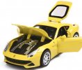 Kids 1:32 Blue / Red / Green / Yellow Diecast Ferrari F12 Toy