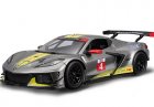 Silver 1:24 Bburago Diecast 2020 Chevrolet Corvette C8.R Model