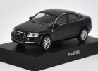 1:64 Scale Red / Black Kyosho Diecast Audi S6 Model