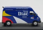 Blue 1:43 Scale IXO Diecast 1997 Renault Master Van Model