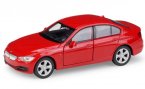 Welly Red / White Kids 1:36 Scale Diecast BMW 335i Toy