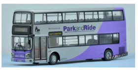 1:76 Scale Purple Creative Master Northcord Double Decker Bus