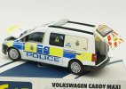 Era Car 1:64 Scale White U.K. Police Diecast VW Caddy Maxi Model