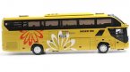 Yellow 1:42 Scale Die-Cast Higer H92 Coach Model