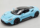 1:22 Scale Kids Blue / Green / Gray Diecast Maserati MC20 Toy