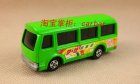 Green Mini Scale Kids School Bus Toy