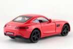 Kids 1:36 Red / Yellow Diecast Mercedes Benz AMG GTS Car Toy