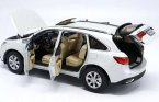 1:18 Wine Red / Silver / White Diecast Honda Acura MDX Model