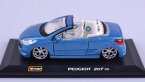 Blue / Black / White 1:32 Bburago Diecast PEUGEOT 207 CC Model