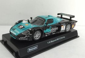 Blue 1:43 Motorama Diecast Maserati MC12 Racing Car Model