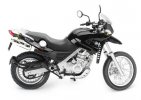 Silver / Black / Red 1:12 Diecast BMW F650GS Motorcycle Model