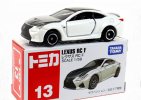 White-Black 1:59 NO.13 Kids Diecast Lexus RC F Toy