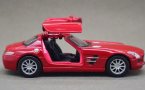 Red Kids 1:40 Scale MaiSto Diecast Mercedes Benz SLS AMG Toy