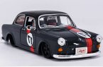 Black 1:24 Scale Maisto Diecast VW 1600 Notchback Model