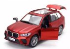 1:32 Scale Black / Red Kids Diecast BMW X5 M SUV Toy
