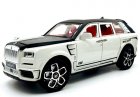 Black / White / Red 1:24 Scale Diecast Rolls-Royce Cullinan Toy