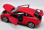 Welly 1:18 Scale Red / Silver Diecast 2005 Opel Astra GTC Model