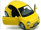 Kids Wine Red / Blue / Orange / Yellow Diecast FIAT 500C Toy