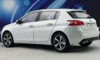 White / Blue 1:18 Scale Diecast Peugeot 308S Model