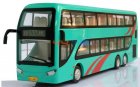 Alloy White / Yellow / Red / Green Kid BeiJing Double Decker Bus