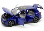 Blue /Red /White 1:18 Scale Diecast 2021 VW Golf 8 R-Line Model