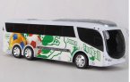 1:48 Scale Red / Blue / Green Sport Theme R/C Bus Toy