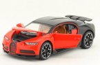 Kids 1:32 Scale Red / Blue Diecast Bugatti Chiron Toy