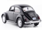 Kids 1:28 Scale Pink /Black / Yellow Diecast 1967 VW Beetle Toy