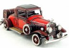 Large Scale Red Retro Tinplate Cadillac V16 Model