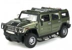 1:24 Red / Blue / Army Green Diecast Hummer H2 Model