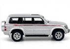 1:64 Scale Silver Diecast 1998 Nissan Patrol Y61 SUV Model